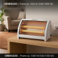 Calefactor Cerámico Orbegozo | 1000 W | Temperatura Ajustable | Sistema Antivuelco | Calefacción Rápida | Ideal para Hogar Calefactor Cerámico Orbegozo | 1000 W | Temperatura Ajustable | Sistema Antivuelco | Calefacción Rápida | Ideal para Hogar