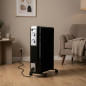 Aquecedor a óleo Orbegozo de baixo consumo, 2500 W | Aquecedor a óleo elétrico com 11 elementos | Aquecedor elétrico com termost Aquecedor a óleo Orbegozo de baixo consumo, 2500 W | Aquecedor a óleo elétrico com 11 elementos | Aquecedor elétrico com termost