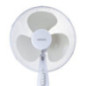 Haeger Standventilator, 40 cm, 3 Geschwindigkeitsstufen, 45 W | Oszillierend, 3 Flügel | Höhenverstellbar | Timer Haeger Standventilator, 40 cm, 3 Geschwindigkeitsstufen, 45 W | Oszillierend, 3 Flügel | Höhenverstellbar | Timer