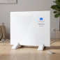 Panel Radiante Eléctrico Orbegozo 500 W | Control Digital | Termostato Electrónico Programable | Calefactor de Bajo Consumo Panel Radiante Eléctrico Orbegozo 500 W | Control Digital | Termostato Electrónico Programable | Calefactor de Bajo Consumo