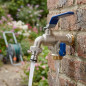 Premium Robinet double 1/2'' Robinet double en laiton avec deux 3/4'' de sortie Robinet d'extérieur résistant à la rouille Premium Robinet double 1/2'' Robinet double en laiton avec deux 3/4'' de sortie Robinet d'extérieur résistant à la rouille