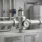 Réducteur de pression en laiton 1 1/4'', pression d'eau réglable