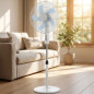 Ventilador de Pie Orbegozo de 3 Velocidades | Ventilador Oscilante | Temporizador de 12h | Altura Regulable 128cm Ventilador de Pie Orbegozo de 3 Velocidades | Ventilador Oscilante | Temporizador de 12h | Altura Regulable 128cm