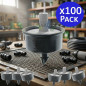 Packung mit 100 selbstkompensierenden Anti-Drain-Tropfbewässerungsgeräten (4 l/h) | Tropfbewässerung für Landwirtschaft und Gart