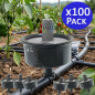 Pack 100 Gotero Autocompensante Antidrenante 4 L/h | Goteros para Riego Agrícola y Jardinería | Ideales para Cultivos
