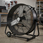 60 cm 180 W Industrie-Standventilator – Ventilator für Garage, Werkstatt, Lager oder überdachte Terrasse ohne Fernbedienung