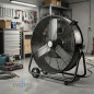 60cm 180W Industrial Floor Fan - Fan for Garage, Workshop, Warehouse or Covered Terrace without Remote Control 60cm 180W Industrial Floor Fan - Fan for Garage, Workshop, Warehouse or Covered Terrace without Remote Control