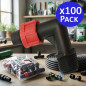 Pack 100 Mixed Elbows for 16mm x 1/2" drip tape with rings