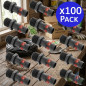 Lot de 100 raccords pour irrigation goutte à goutte 16 mm x 3/4'' avec bague de sécurité | Manchon de raccordement pour tuyau 16 Lot de 100 raccords pour irrigation goutte à goutte 16 mm x 3/4'' avec bague de sécurité | Manchon de raccordement pour tuyau 16