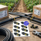 Pack of 100 20mm Drip Irrigation Sockets with Safety Ring | 20mm Pipe Connector Socket | Drip Irrigation Socket for 20mm Irrigat