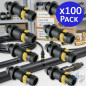 Lot de 100 Raccord connexteur 16mm avec anneau de sécurité pour goutte à goutte Lot de 100 Raccord connexteur 16mm avec anneau de sécurité pour goutte à goutte