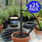 Pack 25 Estaca Riego por Goteo Recta | Estacas Microtubo 12,5 cm 2,6 Litros/hora | Piqueta de Riego Pica Gota Pack 25 Estaca Riego por Goteo Recta | Estacas Microtubo 12,5 cm 2,6 Litros/hora | Piqueta de Riego Pica Gota