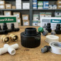 Pacote com 15 adaptadores fêmea de 1/2" para bicos de irrigação | Rosca superior compatível com aspersores Rain Bird, Hunter e K Pacote com 15 adaptadores fêmea de 1/2" para bicos de irrigação | Rosca superior compatível com aspersores Rain Bird, Hunter e K