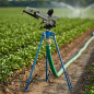 Pack 2" Adjustable Duplex Irrigation Cannon, 20 to 43 meters + 2" Tripod