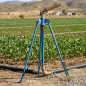 Metal Support for Sprinklers and Irrigation Cannons 2" | Mounting Base for Agricultural Irrigation | Steel Structure