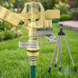 Aspersor de Riego Agricola Laton Ajustable 1/2'' con Tripode Metalico | Aspersor con Alcance 10-15 m | Aspersor de Jardin Aspersor de Riego Agricola Laton Ajustable 1/2'' con Tripode Metalico | Aspersor con Alcance 10-15 m | Aspersor de Jardin