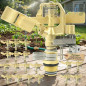 Irrigatore agricolo regolabile in ottone da 1/2'' | Confezione da 25 irrigatori con gittata di 10-15 m | Irrigatore da giardino Irrigatore agricolo regolabile in ottone da 1/2'' | Confezione da 25 irrigatori con gittata di 10-15 m | Irrigatore da giardino