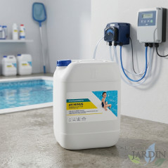 Flüssiger pH-Senker für Schwimmbäder, 20 Liter | pH-Senker zur Wasseraufbereitung | Säureregulierung