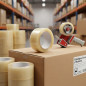 Nastro adesivo trasparente sigillante 48 mm x 135 m | Nastro per imballaggio resistente | Nastro per sigillare scatole Nastro adesivo trasparente sigillante 48 mm x 135 m | Nastro per imballaggio resistente | Nastro per sigillare scatole