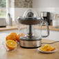 Electric Juicer Stainless Steel 0.7 Liters | Electric Orange Juicer | 40W Detachable Anti-Drip Juice Extractor Electric Juicer Stainless Steel 0.7 Liters | Electric Orange Juicer | 40W Detachable Anti-Drip Juice Extractor