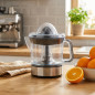Electric Juicer Stainless Steel 0.7 Liters | Electric Orange Juicer | 40W Detachable Anti-Drip Juice Extractor Electric Juicer Stainless Steel 0.7 Liters | Electric Orange Juicer | 40W Detachable Anti-Drip Juice Extractor