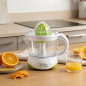 Extracteur de jus électrique 0,7 litre | Extracteur de jus d'orange électrique | 40 W avec système anti-gouttes amovible