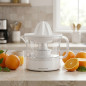 White electric juicer 25W, jug 0.50 L
