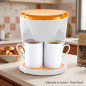 Cafetera de Goteo 2 Tazas 450W Thulos | Maquina de Café 0.6 litros | Cafetera de Filtro Antigoteo | Cafetera 2 Tazas