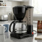 Caffettiera a goccia da 6 tazze, 550 W | Capacità 0,6 litri | Filtro antigoccia | Caraffa in vetro