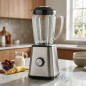 Frullatore da 1200 W | Brocca in vetro da 1,8 l | 5 velocità + funzione Turbo | Ideale per frullati e smoothie Frullatore da 1200 W | Brocca in vetro da 1,8 l | 5 velocità + funzione Turbo | Ideale per frullati e smoothie