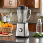 Batidora de Vaso 1200 W | Jarra de Cristal 1,8 L | 5 Velocidades + Función Turbo | Ideal para Batidos, Smoothies Batidora de Vaso 1200 W | Jarra de Cristal 1,8 L | 5 Velocidades + Función Turbo | Ideal para Batidos, Smoothies