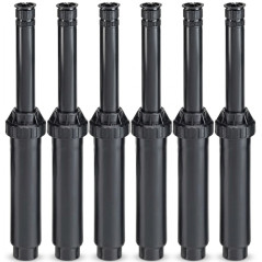 Pack 6 Rainbird Irrigation Diffuser US415 4" Pop-Up Spray Head 15Van Variable Arc Sprinkler Nozzle