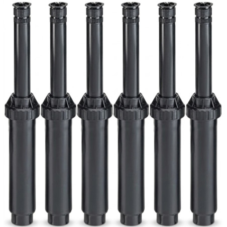 Pack 6 Rainbird Irrigation Diffuser US415 4" Pop-Up Spray Head 15Van Variable Arc Sprinkler Nozzle