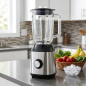 Batidora de Vaso 1000 W | Jarra de Cristal 1,5 L | 5 Velocidades + Función Turbo | Ideal para Batidos, Smoothies
