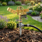 Adjustable Brass Agricultural Irrigation Sprinkler 1/2'' with Metal Bracket | Pack of 5 Sprinklers with a Range of 10-15 m | Gar Adjustable Brass Agricultural Irrigation Sprinkler 1/2'' with Metal Bracket | Pack of 5 Sprinklers with a Range of 10-15 m | Gar
