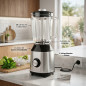 Blender 1000 W | Bol en verre 1,5 L | 5 vitesses + fonction turbo | Idéal pour les milkshakes et les smoothies Blender 1000 W | Bol en verre 1,5 L | 5 vitesses + fonction turbo | Idéal pour les milkshakes et les smoothies