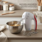 Batidora Amasadora de Mano 250W | 3L Profesional | 5 Velocidades Potentes | Procesador Alimentos | Varillas Variadas Batidora Amasadora de Mano 250W | 3L Profesional | 5 Velocidades Potentes | Procesador Alimentos | Varillas Variadas
