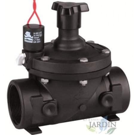 Elettrovalvola per Irrigazione Agricola 2'' 24V Bermad con Regolatore di Flusso, per Programmatori Elettrici