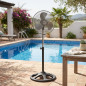 Set di 2 Ventilatore da Terra 10'' 45W con 3 Velocità e Altezza Regolabile 1 metro