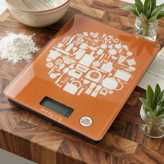 Kitchen Scale 5 Kg - 1g Graduation | Digital Kitchen Scale | Digital Kitchen Scale | Food Scale 15x20 cm