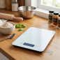 Wooden Kitchen Scale 5 Kg - 1g Graduation | Digital Kitchen Scale | Digital Kitchen Scale | Food Scale 16x23 cm