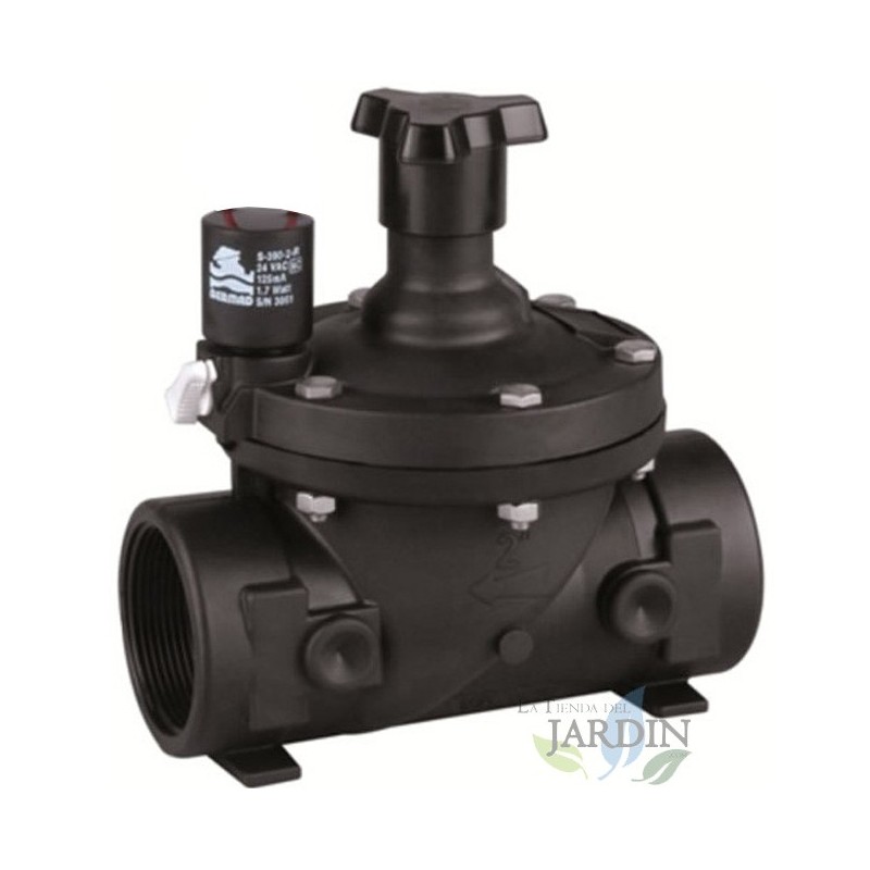 2" 9V Bermad 200 series solenoid valve, residential and agricultural use 2" 9V Bermad 200 series solenoid valve, residential and agricultural use