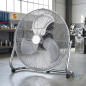 Ventilateur sur pied industriel Thulos 20" 120W à 3 vitesses | Ventilateur inclinable haute vitesse | Ventilateur en métal