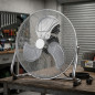 Ventilateur sur pied industriel Thulos 18" 100W à 3 vitesses | Ventilateur inclinable haute vitesse | Ventilateur en métal