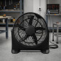 Thulos 20" 100W 3-Speed Industrial Floor Fan | High-Speed Tilting Fan | Plastic Fan