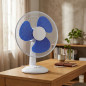 Orbegozo 3-stufiger Tischventilator | 45-W-Oszillationsventilator | Hochwertige Belüftung
