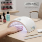 Lâmpada Secadora de Unhas UV LED | Secador Automático de Esmalte Semi-Permanente com Sensor Infravermelho | Secagem Rápida