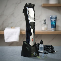 Rechargeable 3W hair clipper.