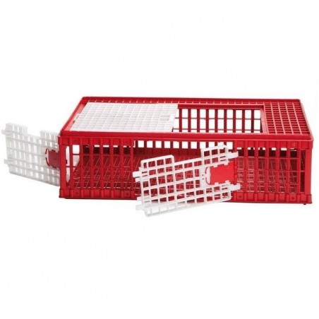 Gaiola plástica para transporte de pássaros 95x57x29 cm