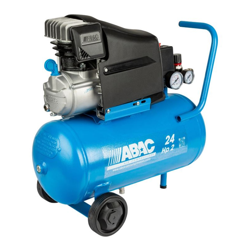 Compresseur d'air monophasé portable ABAC Pole Position L20 24 L 2 HP